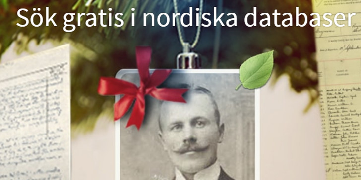 Slaktforska Gratis Hos Ancestry Under Julhelgen Gratis Se